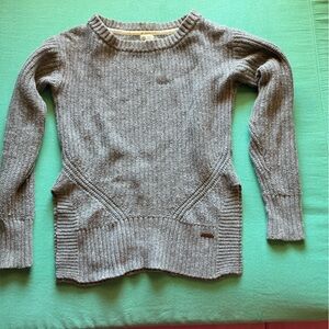 Target x TOMS collab sweater gray with side vents